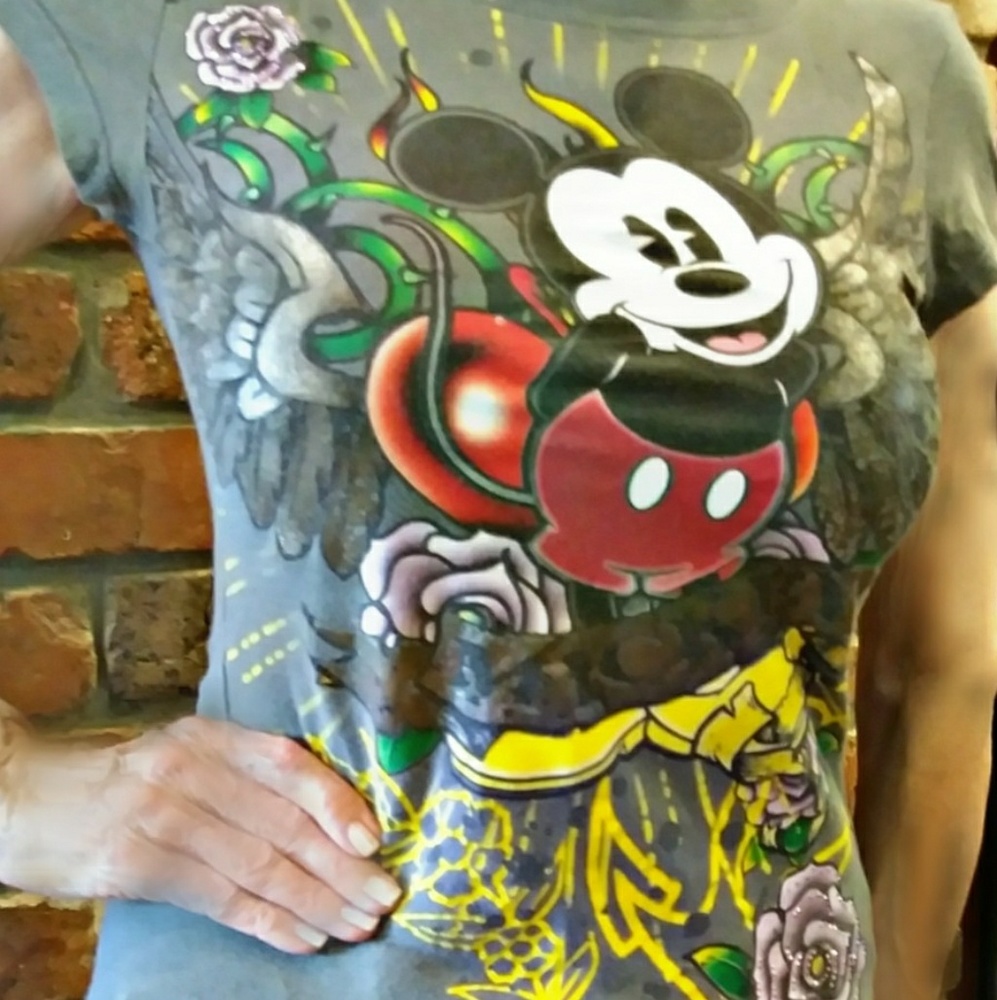 Disney "Mickey" fitted t-shirt - ladies Small